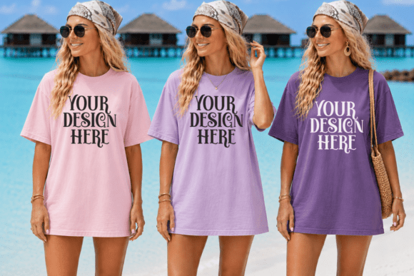 Download Comfort Colors 1717 T-shirt Mockup - Premium Resources