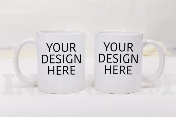 Download Two Mug Mockup Couple Mug Mock Up - Mockup Collection