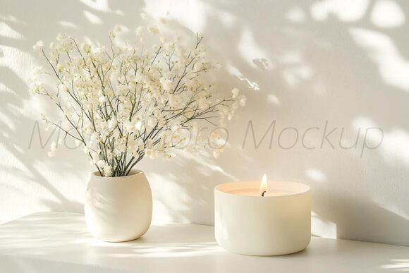 Download Mothers Day Candle Product Mockup - Mockup Collection