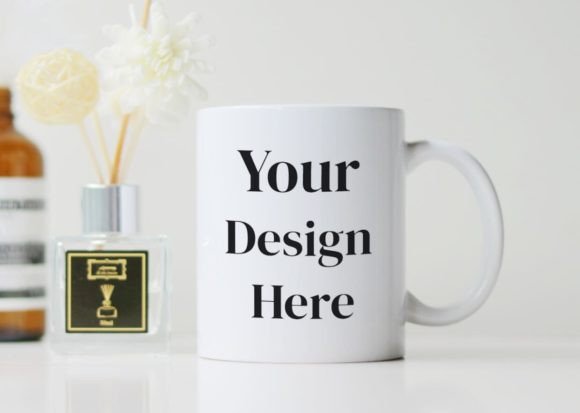 Download White Coffee Mug Mockup PSD Smart Object - Mockup Collection