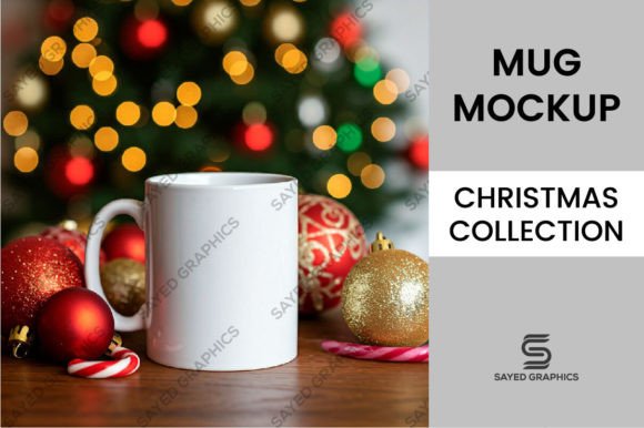 Download Christmas White Mug Mockup PNG - Mockup Collection