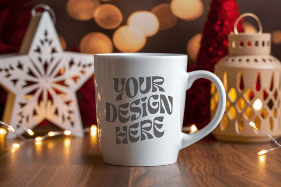 Download Christmas 11oz White Mug Mockup 28 - Mockup Collection