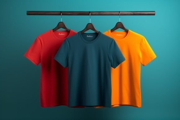 Download Hanging T-Shirt Set Mockup - Mockup Collection