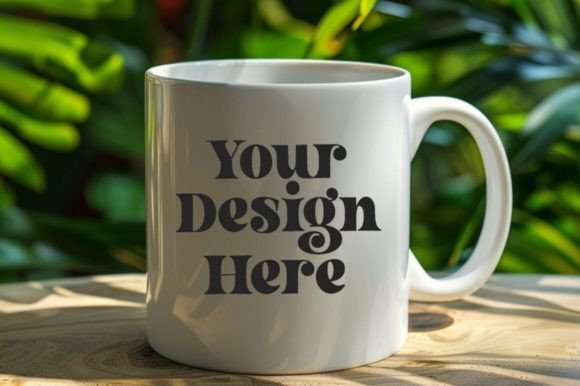 Download Green Nature Coffee Mug Garden Mockup - Mockup Collection
