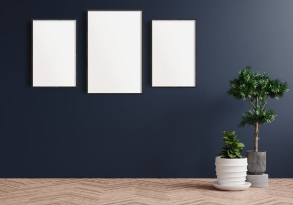 Download Wall Art Mockup, Interior Frames - Mockup Collection
