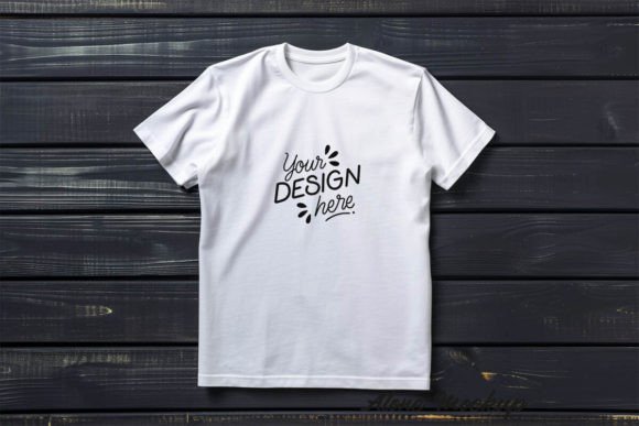 Download Unisex White Blank T-shirt Mockup - Mockup Collection