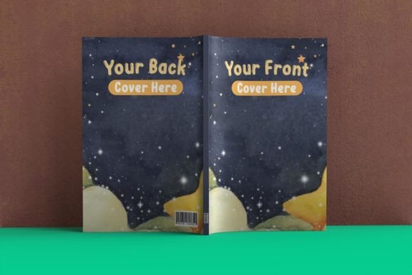 Download Full 6 X 9 Book Cover Mockup PSD and JPG - Mockup Collection