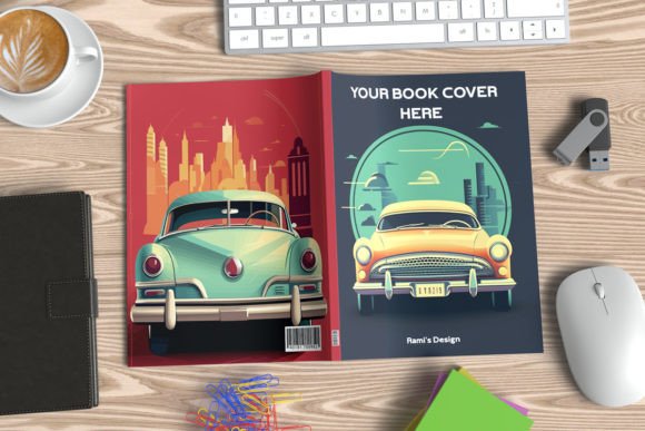 Download 8.5 X 11 Full Book Cover Mockup - Mockup Collection