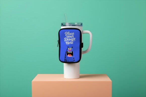 Download Tumbler Pouch Sublimation Mockup JPG PSD - Mockup Collection