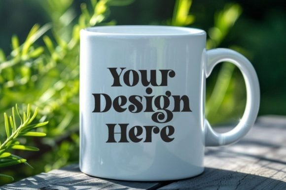 Download Green Nature Coffee Mug Garden Mockup - Mockup Collection
