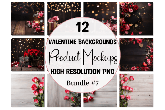 Download Valentine Background Product Mockup Pics - Mockup Collection