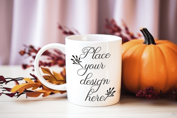 Download Rustic Halloween Fall 11oz Mug Mockup - Mockup Collection
