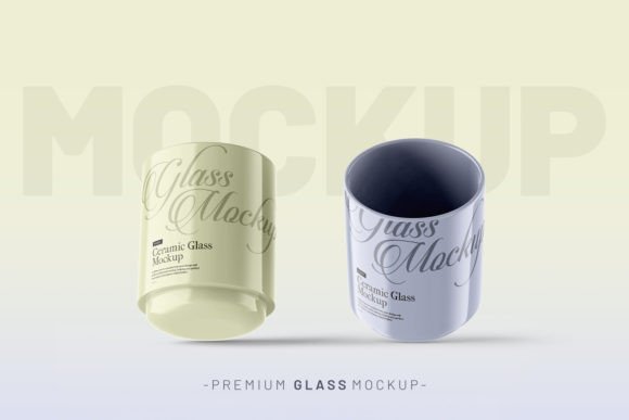 Download Ceramic Glass Branding Mockup - Mockup Collection