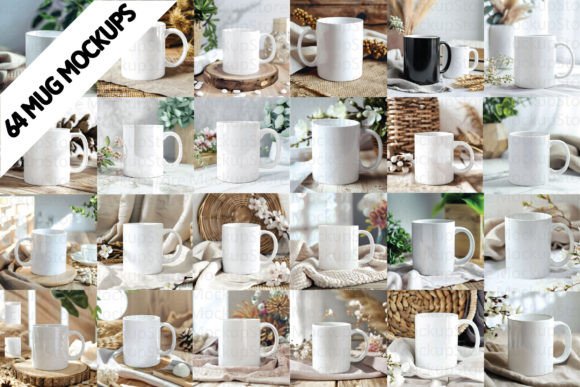 Download Coffee Mug Mockup Bundle - Mockup Collection