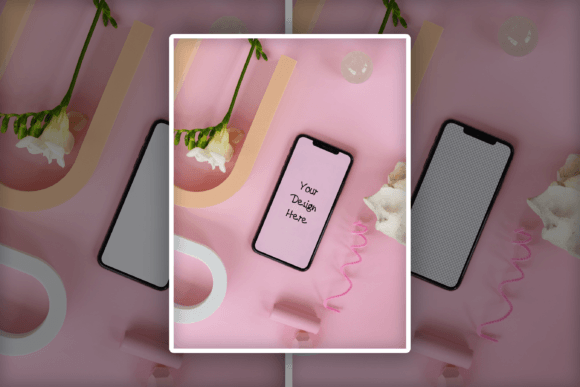 Download IPhone Screen Mock-up, Editable Mockup - Mockup Collection
