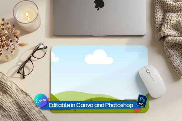 Download Mouse Pad Product Mockup - Mockup Collection