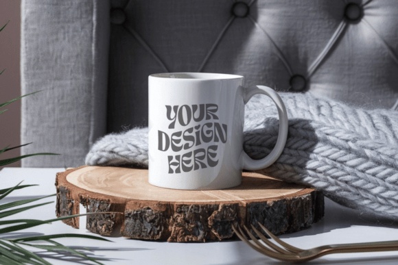 Download Christmas 11oz White Mug Mockup 33 - Mockup Collection