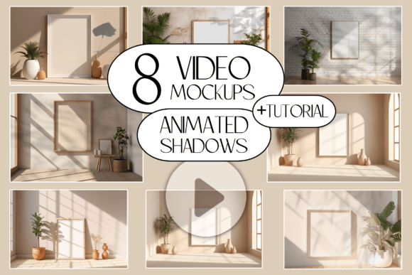 Download Frame Mockup Video Bundle PSD Mockup MP4 - Mockup Collection