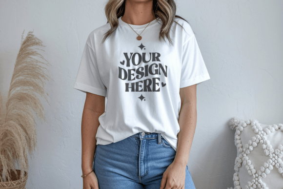 Download Gildan 5000 Couple T-shirt Mockups - Mockup Collection