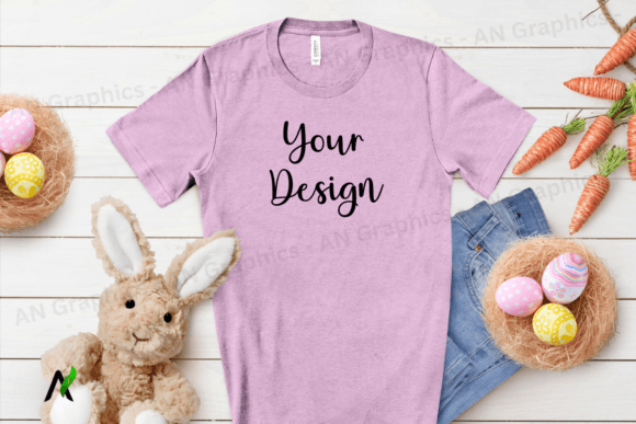 Download Easter Bella Canvas Unisex Mockup No 017 - Mockup Collection