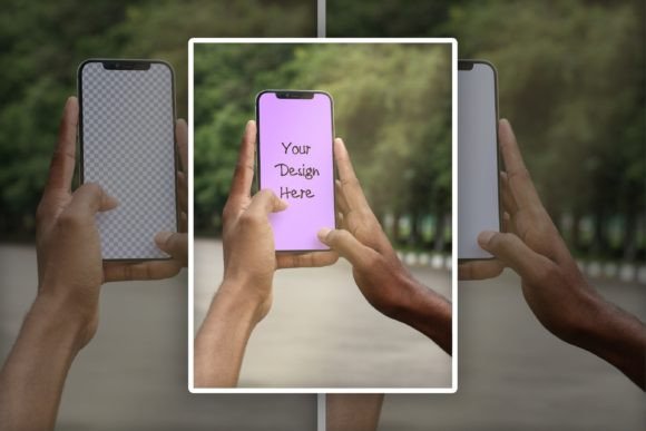 Download IPhone Screen Mock-up, Editable Mockup - Mockup Collection