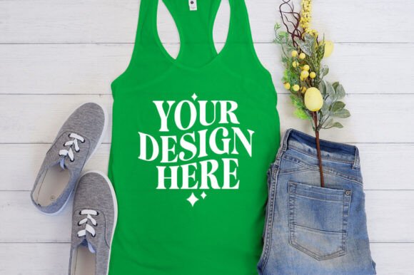 Download Next Level 1533 Kelly Green Mockup - Mockup Collection