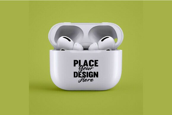 Download Blank Air Pods Single Mockup 3 - Mockup Collection