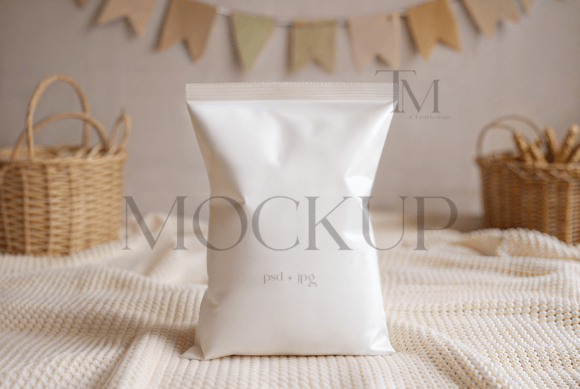 Download Neutral Chip Bag Mockup - Mockup Collection