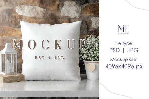 Download Pillow Mockup PSD, Gift Cushion Mock Up - Mockup Collection