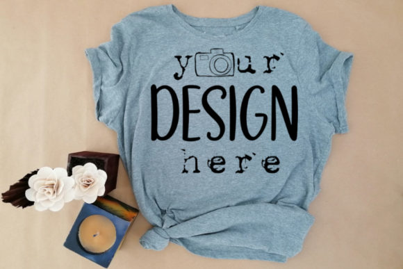 Download Gray Mockups Bella Canvas 3001 T-shirt - Mockup Collection