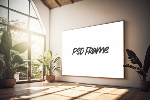 Download Horizontal Frame Mockup PSD - Mockup Collection