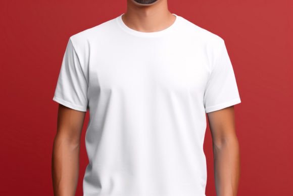 Download Boy Wearing Blank T-Shirt Mockup - Mockup Collection