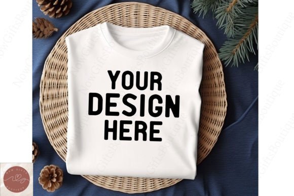 Download Gildan 18000 Christmas Tshirt Mockup - Mockup Collection