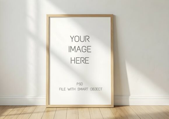 Download Minimal Sunlit Floor Frame Mockup - Mockup Collection