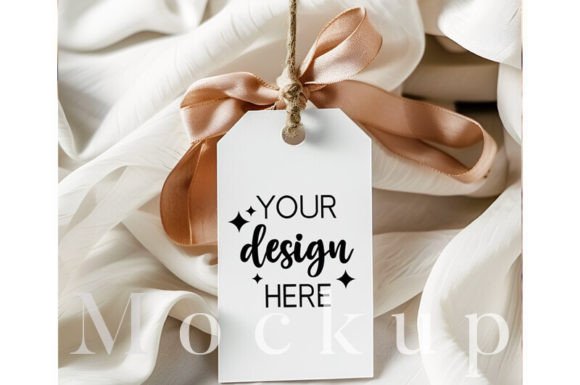 Download Gift Tag Mockup Product Mockup - Mockup Collection