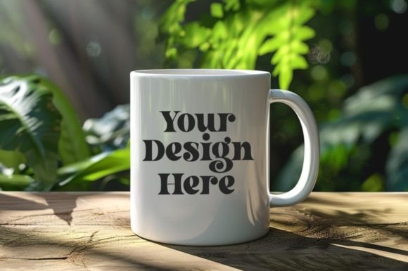 Download Green Nature Coffee Mug Garden Mockup - Mockup Collection
