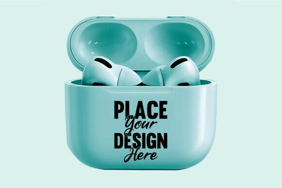 Download Blank Air Pods Single Mockup 4 - Mockup Collection