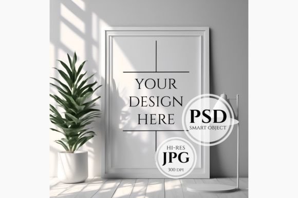 Download Frame Mockup, Wall Art Mockup Frame - Mockup Collection