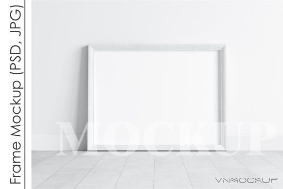 Download Horizontal Frame Mockup 4x3 Ratio - Mockup Collection