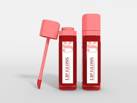 Download Exclusive Lip Gloss Branding Mockup Set - Mockup Collection