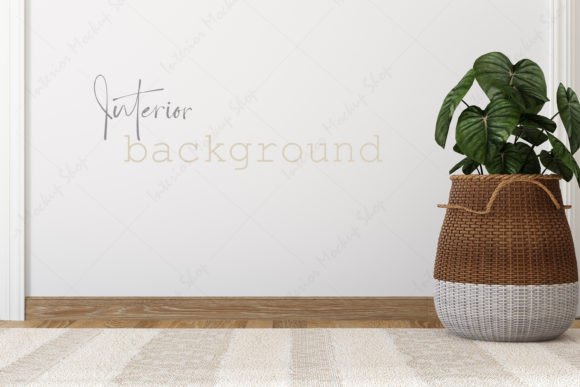 Download Blank Wall Mockup - 254 - Mockup Collection