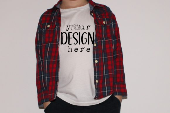 Download Real Kids White T-shirt Mockups - Mockup Collection