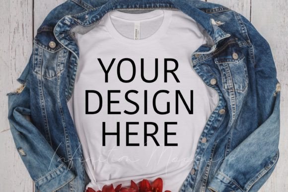 Download Spring Tshirt Mockup White Shirt Mockup - Mockup Collection