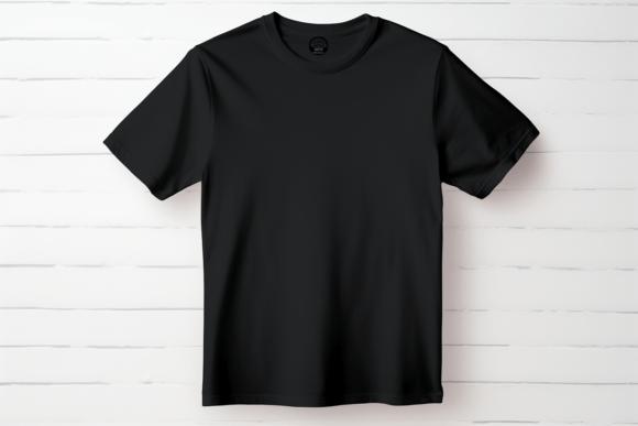 Download Black T-Shirt Mockup - Mockup Collection