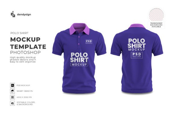 Download Polo Shirt Mockup Template Photoshop - Mockup Collection