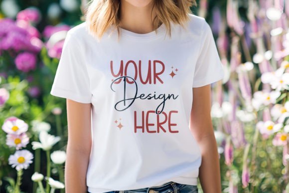 Download Bella Canvas 3001 Mockup, Shirt Mockup - Mockup Collection