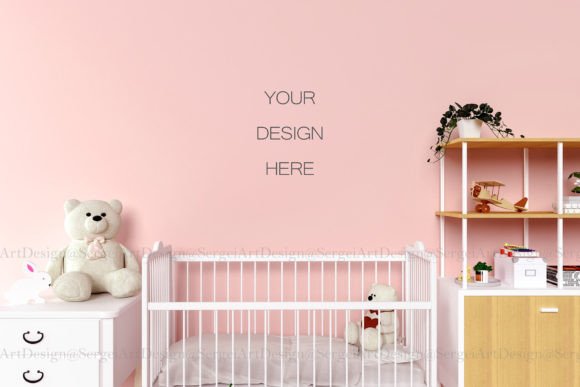 Download Nursery Mock Up, JPG Mockup Scene - Mockup Collection