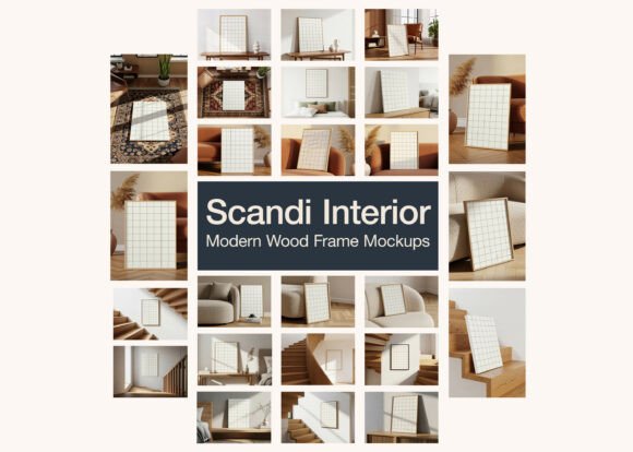 Download Poster Mockup Bundle Scandinavian Intro - Mockup Collection