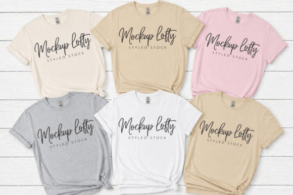 Download Gildan 64000 Group T-Shirt Mockup 17 - Mockup Collection