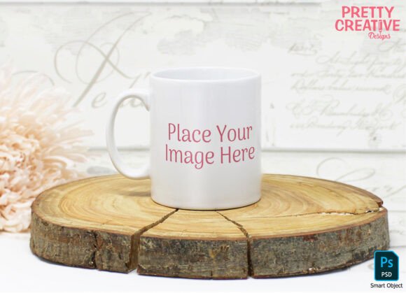 Download White Single Mug Smart PSD Mockup - Mockup Collection